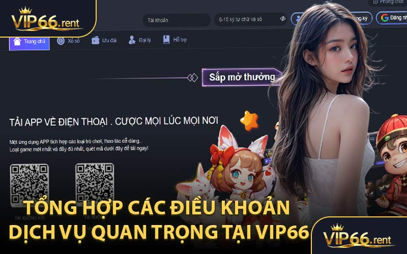 Tổng Hợp Các Điều Khoản Dịch Vụ Quan Trọng Tại VIP66