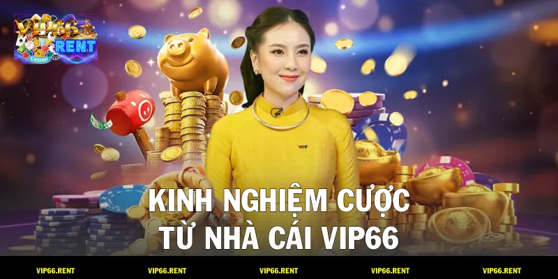 Kinh nghiệm cược từ nhà cái VIP66
