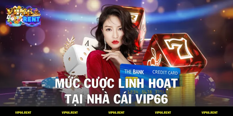 Mức cược linh hoạt tại nhà cái VIP66