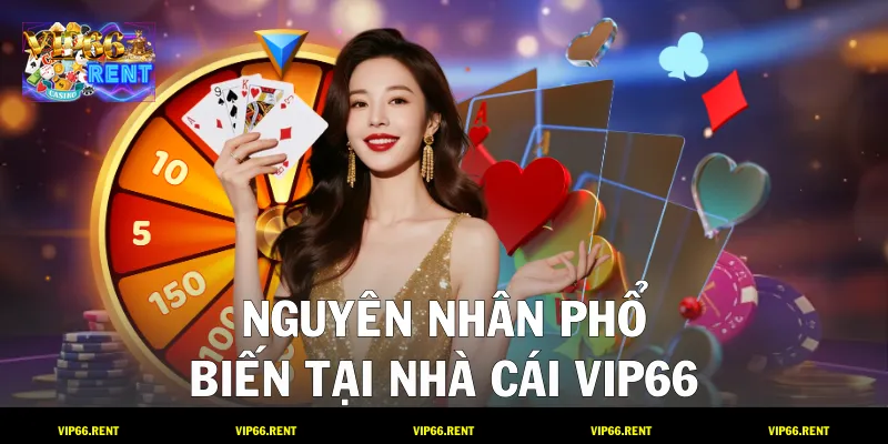 Nguyên nhân phổ biến tại nhà cái VIP66