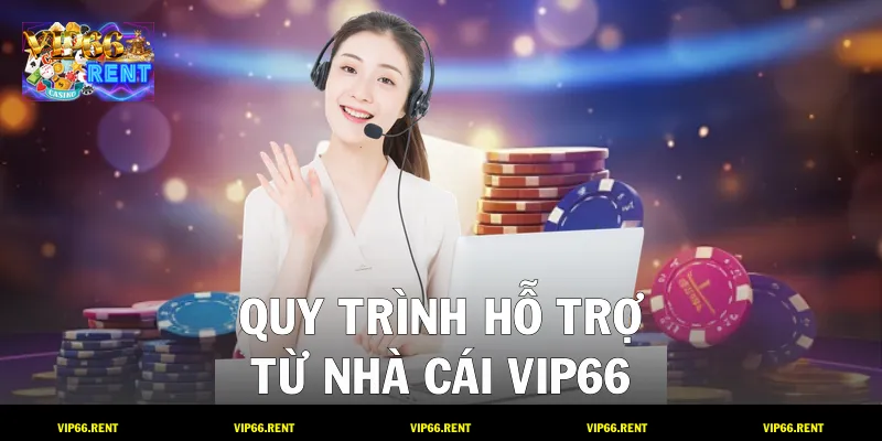 Quy trình hỗ trợ từ nhà cái VIP66